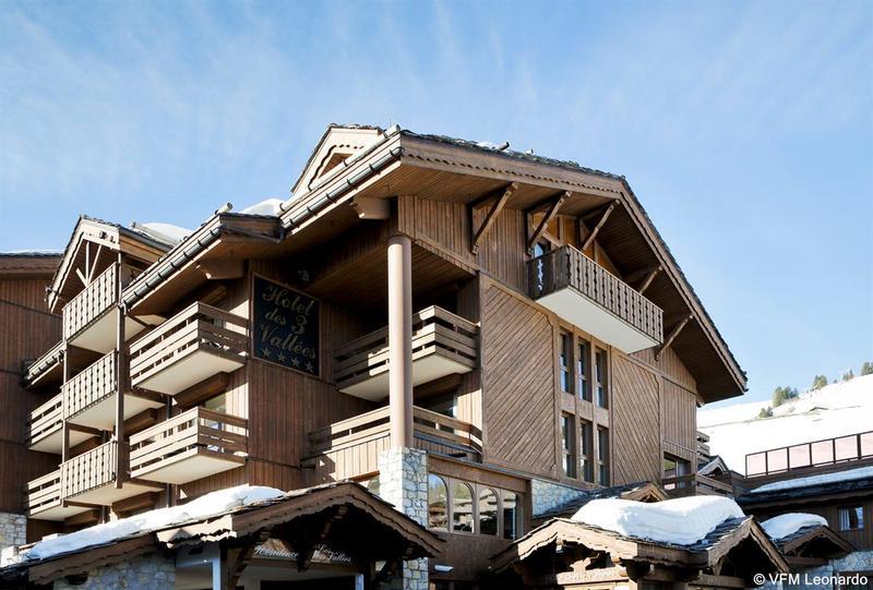 Hotel Des Trois Vallees Courchevel Exterior foto
